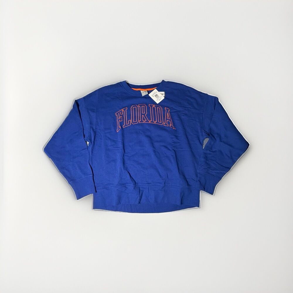 NWT Florida Gators CSA Crewneck Sweatshirt Blue Orange Men’s Large NCAA